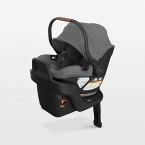 Image of UPPAbaby Aria V2 Greyson Grey Infant Car Seat and Base