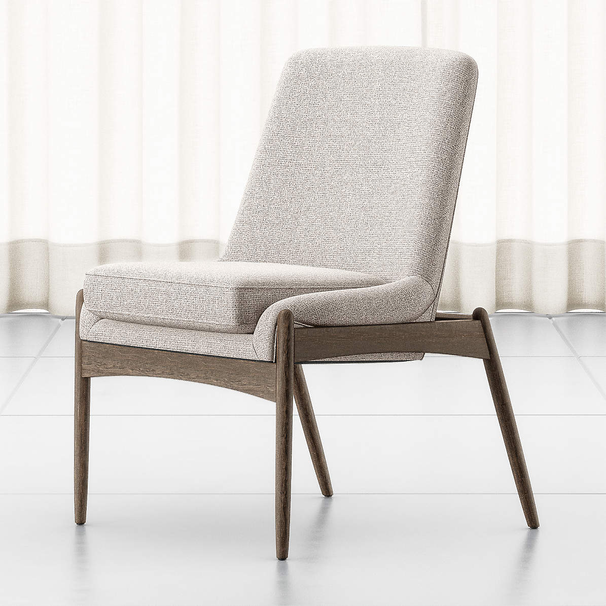 ashton midcentury dining chair  reviews  crate and barrel