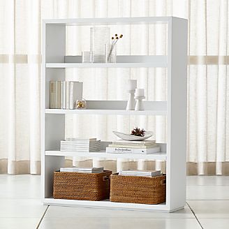 Bookcases: Wood, Metal and Glass | Crate and Barrel Bookcases: Wood, Metal and Glass | Crate and Barrel