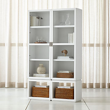 Bookcases With Doors Crate And Barrel