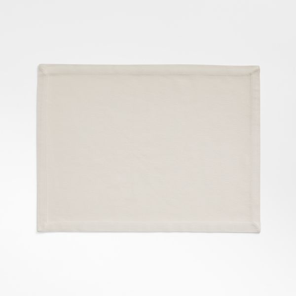 Aspen Warm Natural Organic Cotton Placemat