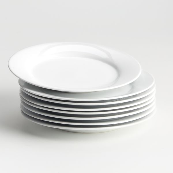 Aspen Rimmed Salad Plates 8.25