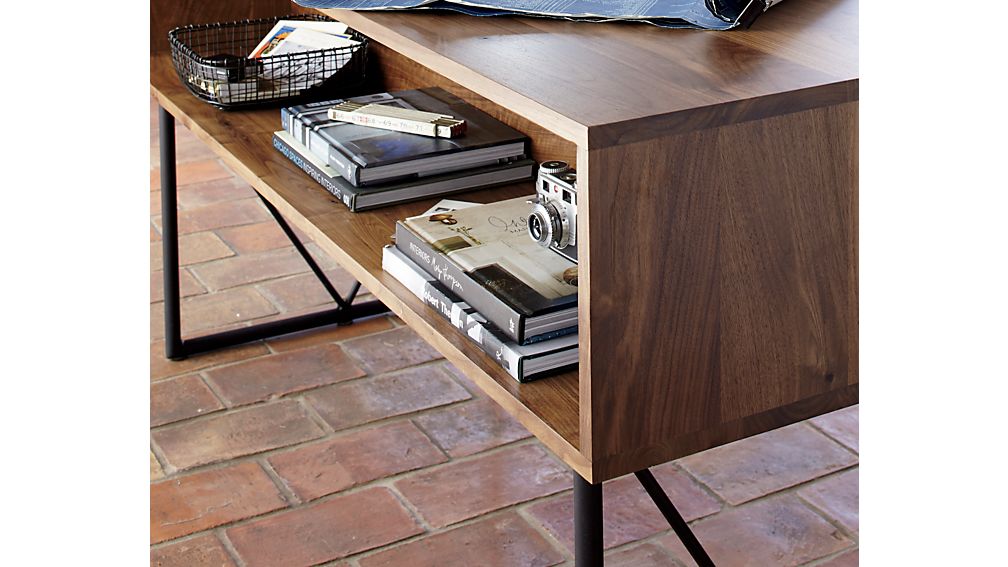 Atwood Reclaimed Wood Desk Crate and Barrel