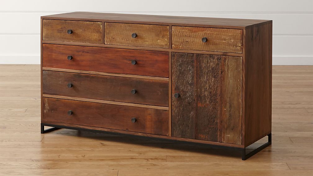 Atwood Reclaimed Wood Dresser Reviews Crate And Barrel
