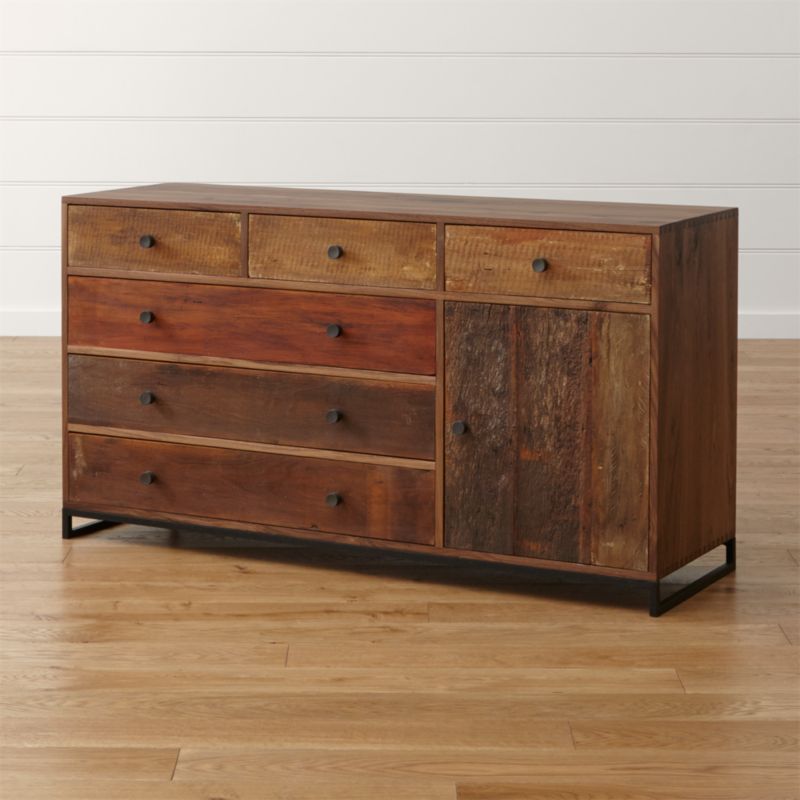 Atwood Reclaimed Wood Dresser Reviews Crate And Barrel Canada