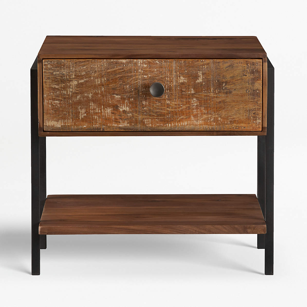 Atwood Reclaimed Wood Nightstand Reviews Crate And Barrel