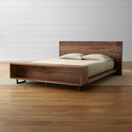 Atwood Bed With Bookshelf Crate And Barrel