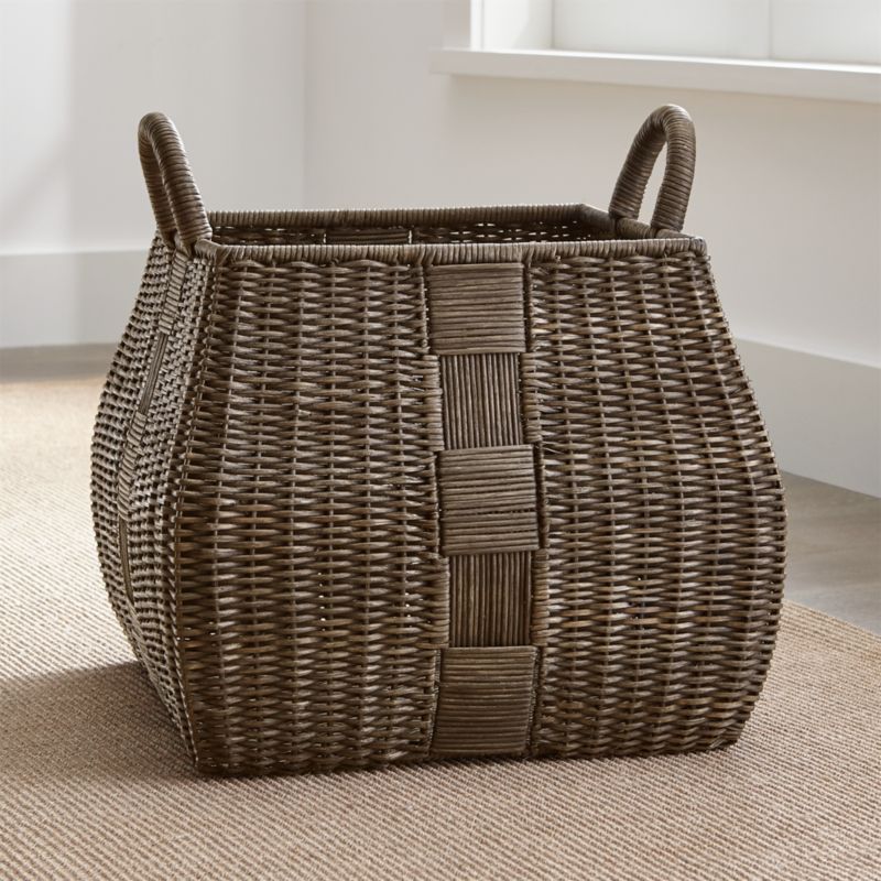 Extra Large Blanket Basket - Home Ideas