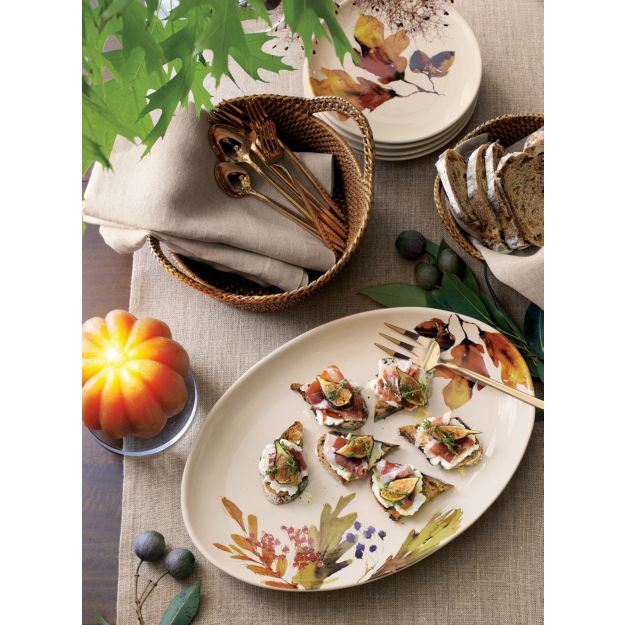 Harper Rose Gold 20Piece Flatware Set Crate and Barrel