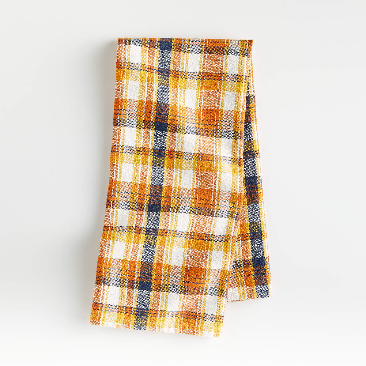 plaid dish towels