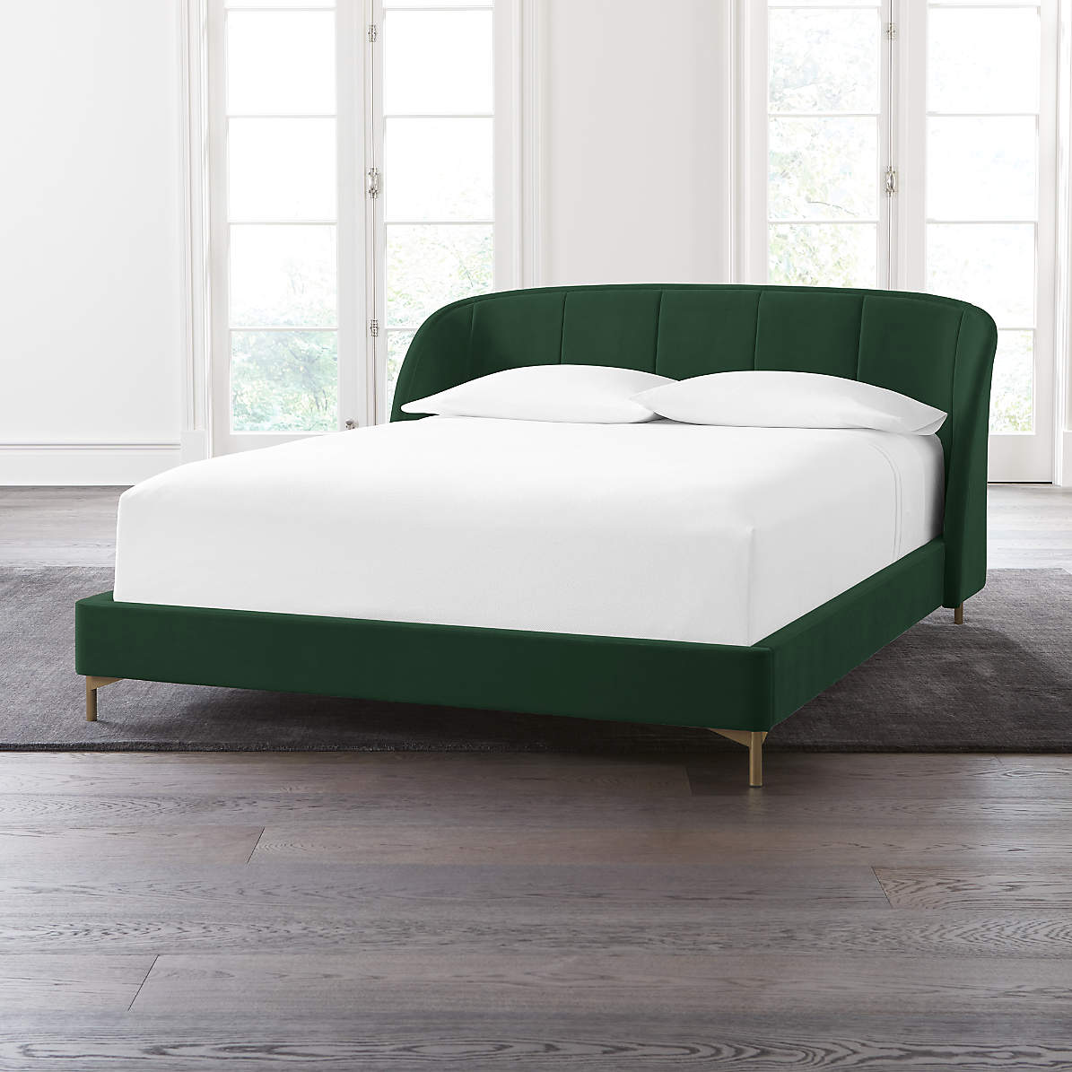 Ava Emerald Bed Crate And Barrel