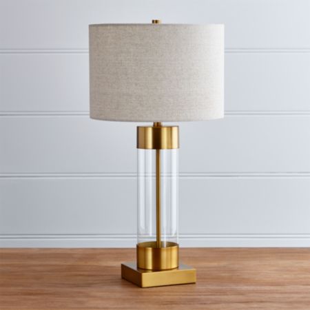 Avenue Brass Table Lamp With Usb Port Set Of 2 Reviews Crate