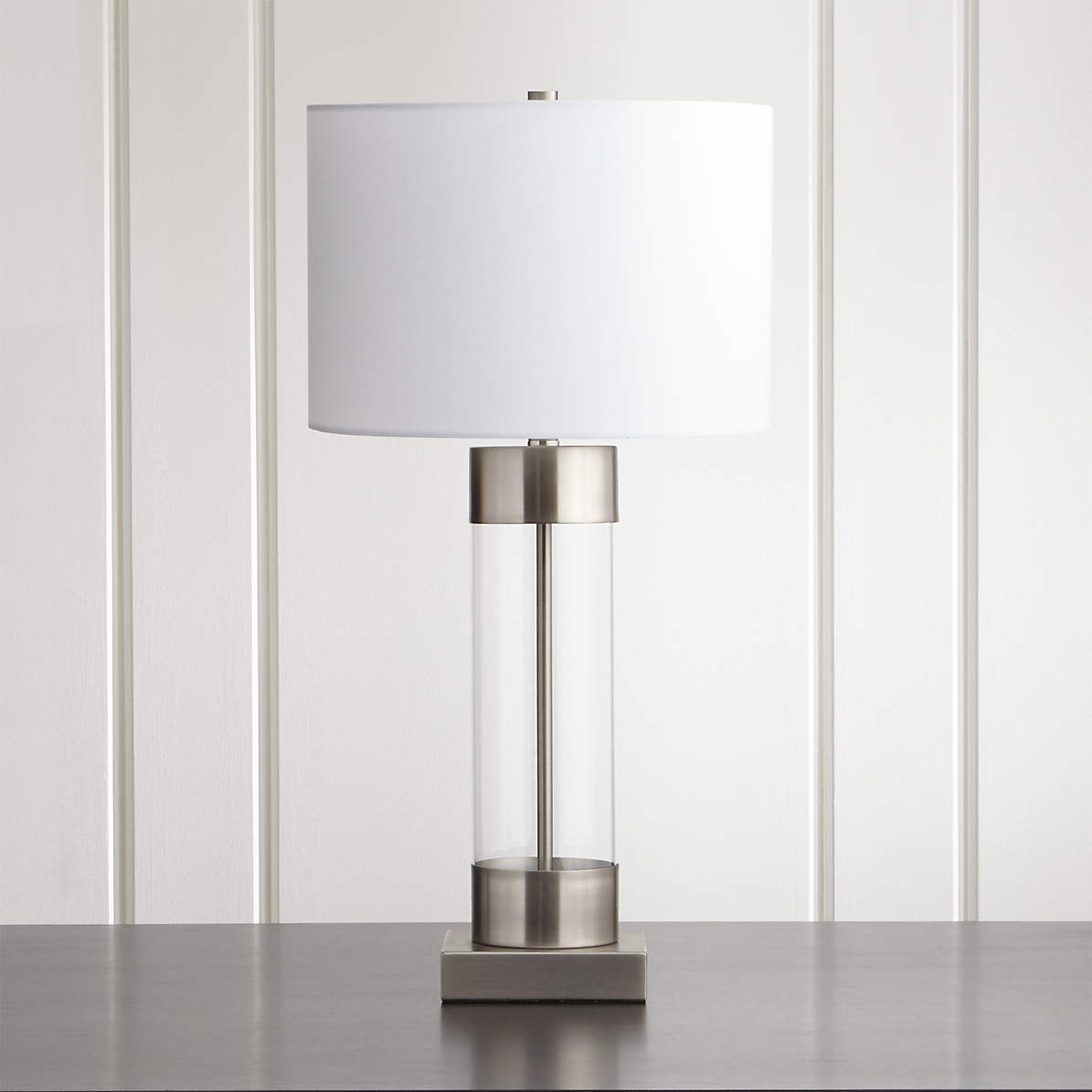 nickel table lamp