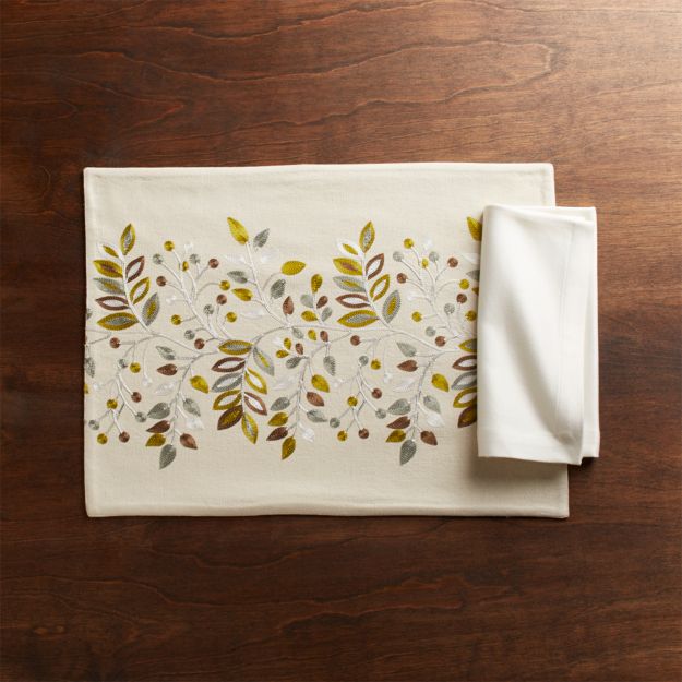 Sateen Ecru Cloth Dinner Napkin Crate and Barrel