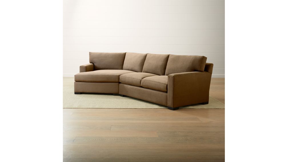 Angled Sectional Sofa Angled Corner Sectional Sofa Wayfair 