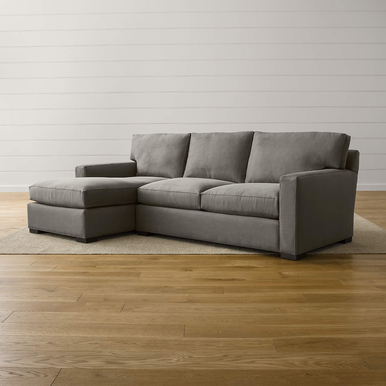 Axis II 2Piece Sectional with Chaise + Reviews Crate and Barrel