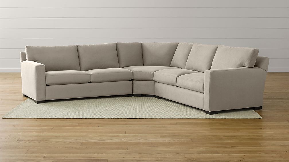 crate and barrel axis ii sofa bed