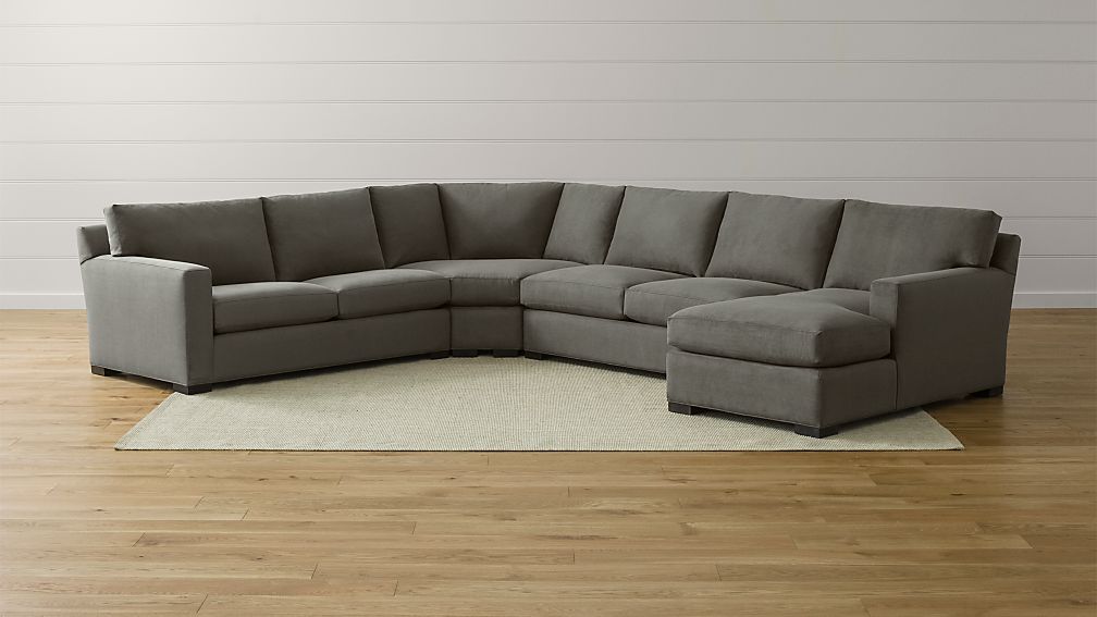 axis ii 4 piece sectional sofa