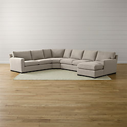 Axis Ii 4 Piece Sectional Sofa Reviews Crate And Barrel Axis Ii 4 Piece Sectional Sofa