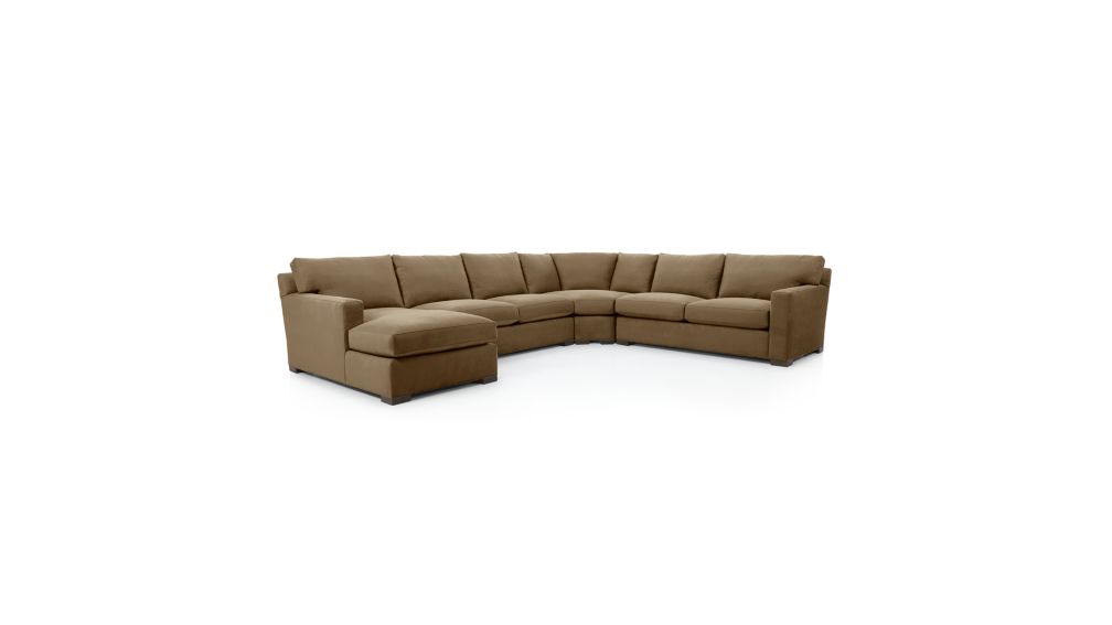 Axis II 4Piece Sectional Sofa + Reviews Crate and Barrel