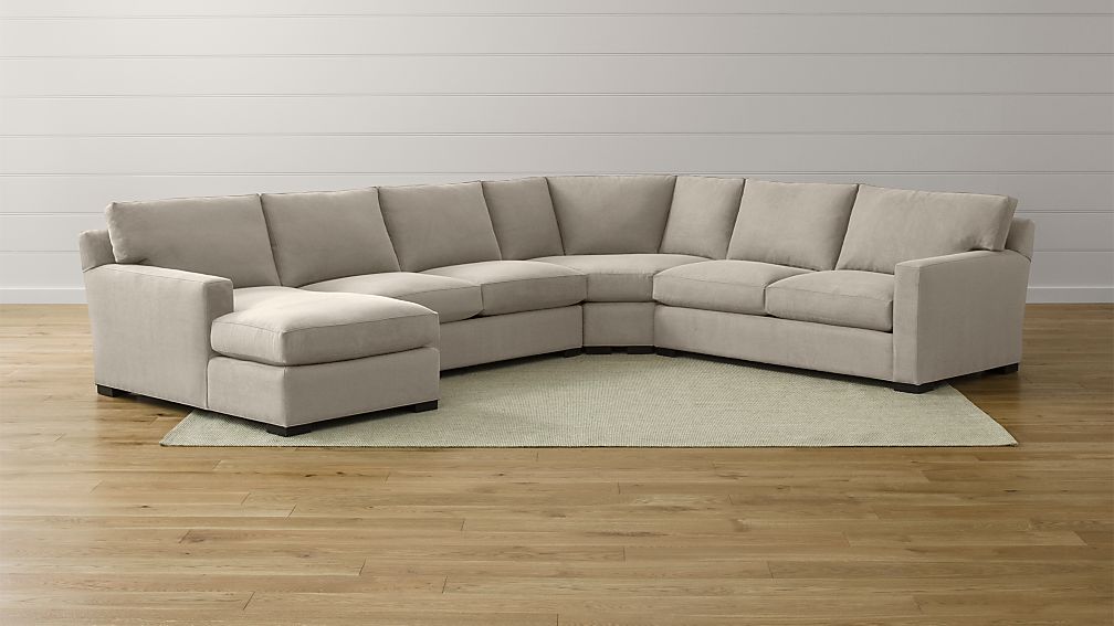 Axis Ii 4 Piece Sectional Sofa Crate And Barrel