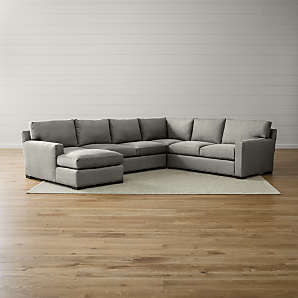 Deep Sectional Sofas Crate And Barrel
