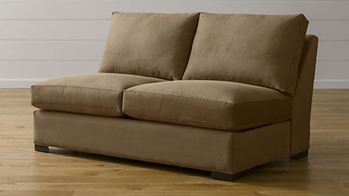 Axis II Armless Full Sleeper Sofa with Air Mattress