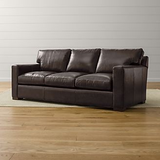 Axis II Leather Queen Sleeper Sofa with Air Mattress