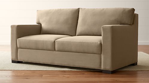 Sofa Beds And Sleeper Sofas Crate Barrel Axis Ii Queen Ultra Memory Foam Sleeper Sofa