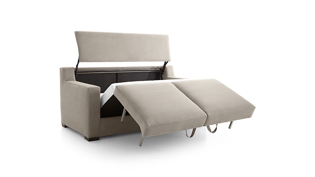 Axis II Queen Ultra Memory Foam Sleeper Sofa Douglas Nickel Crate