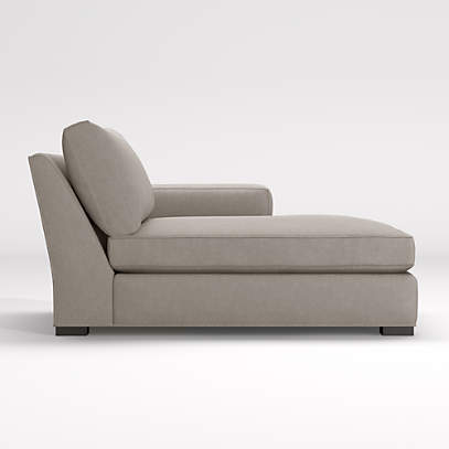 Axis Ii Right Arm Double Chaise Lounge Reviews Crate And Barrel