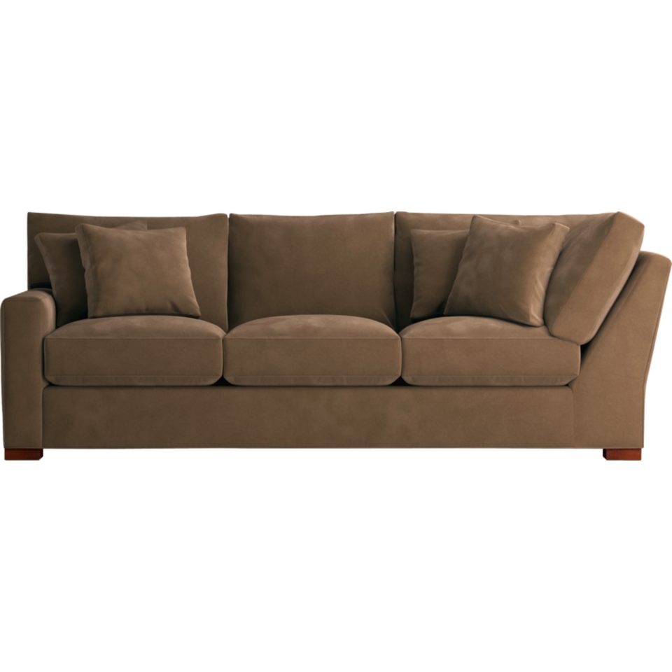 Small Microfiber Sectional  