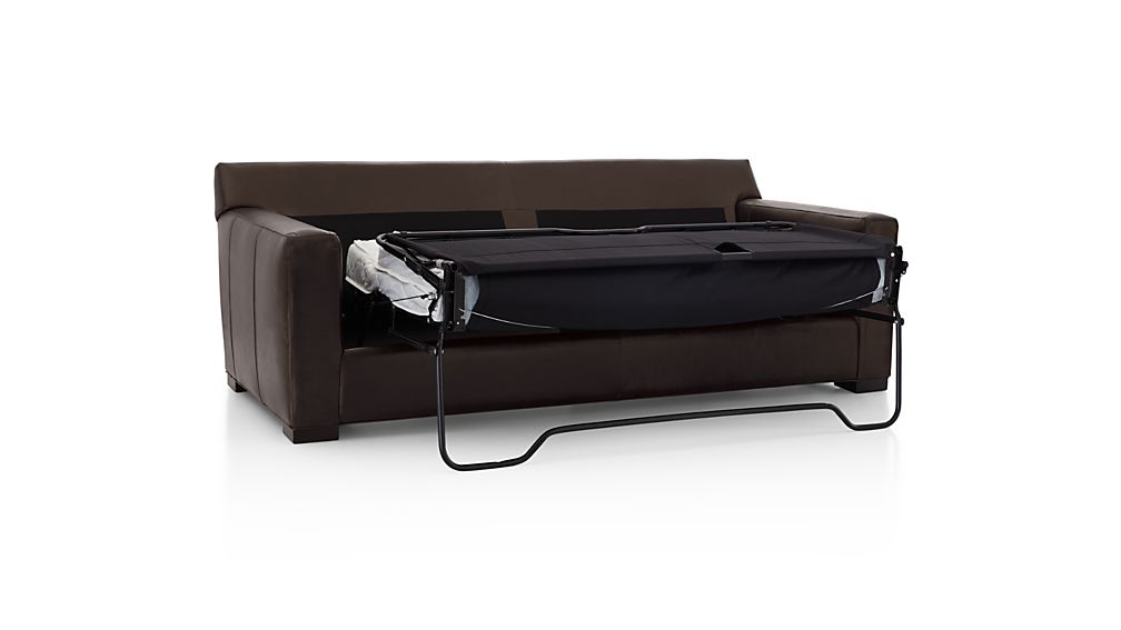 Axis II Leather 2Seat Queen Sleeper Sofa with Air Mattress Libby