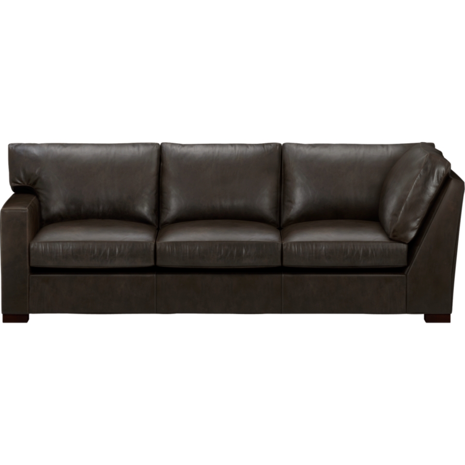 Axis Leather Sectional Left Arm Corner Sofa $3,699.00