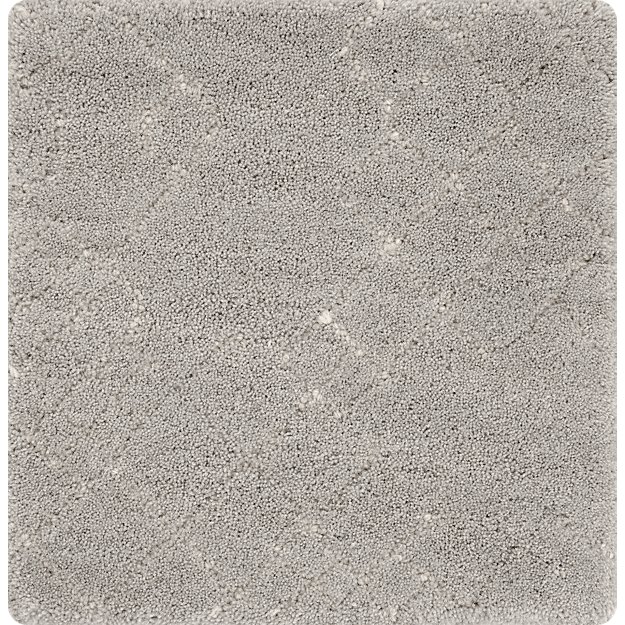 Azulejo Grey Moroccan Style Rug Swatch Crate and Barrel