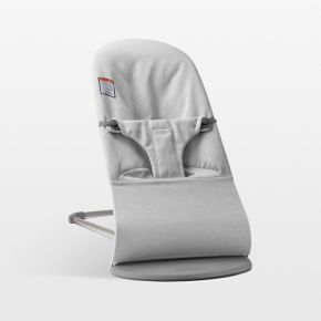 Image of BABYBJÖRN ™ Bouncer Bliss Light Grey Melange Baby Bouncer Chair