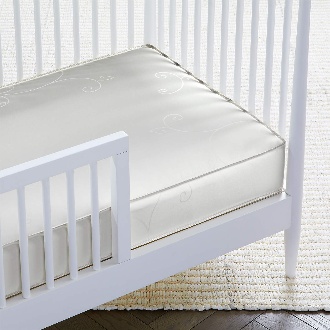 Simmons Kids' BeautySleep Naturally Crib Mattress + Reviews Crate and