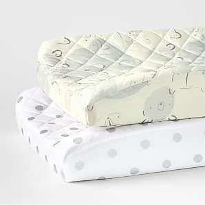 crate and kids changing pad cover