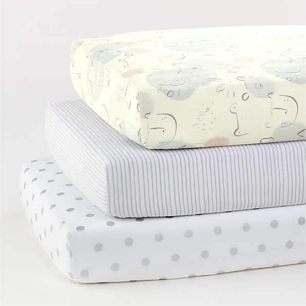 swinging crib fitted sheets