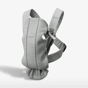 Image of BABYBJÖRN ™ Light Grey Mini 3D Jersey Baby Carrier