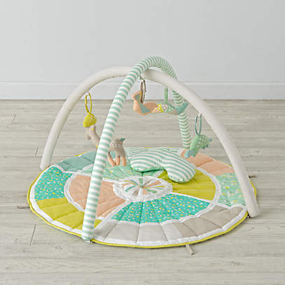 grey baby activity gym