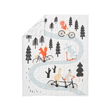 Forest Friends Baby Quilt Reviews Crate And Barrel