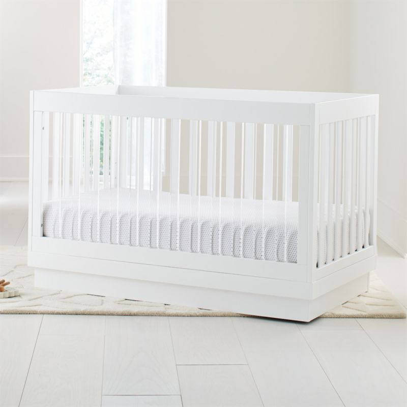 babyletto white crib