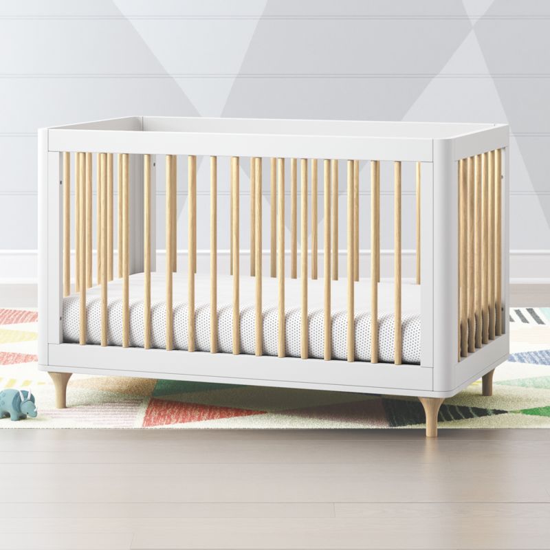 white crib 3 in 1