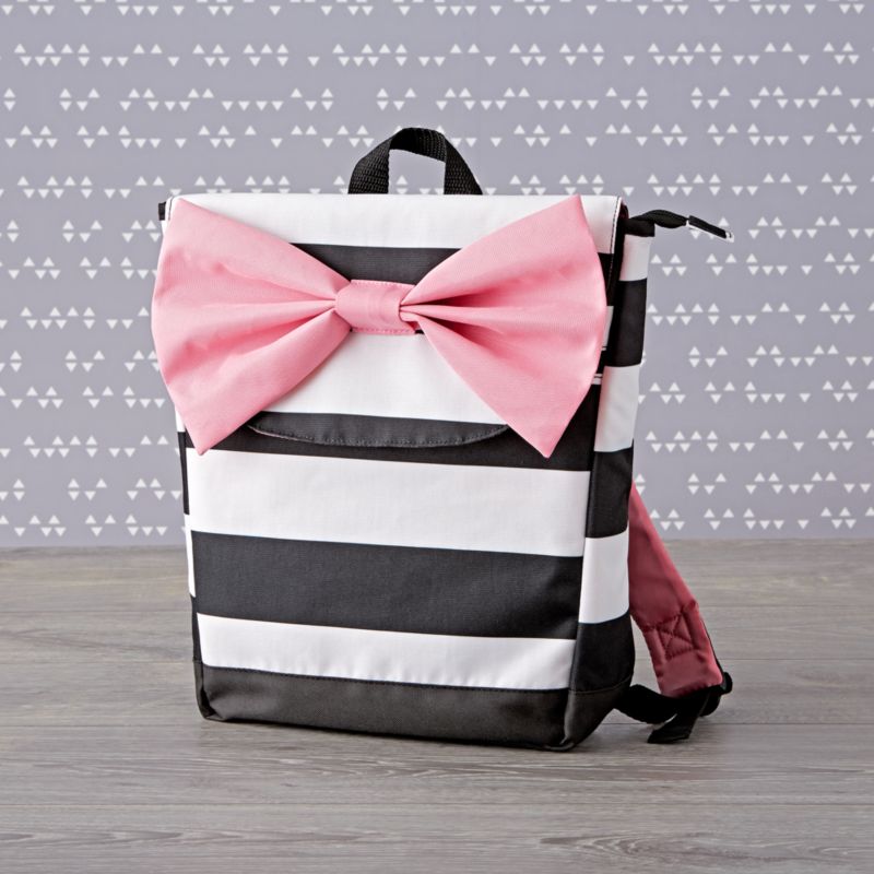 Big Bow Backpack + Reviews Crate and Barrel
