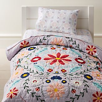 Toddler Bedding Crate And Barrel Baja Garden Toddler Bedding