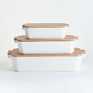 ceramic bakeware with lids