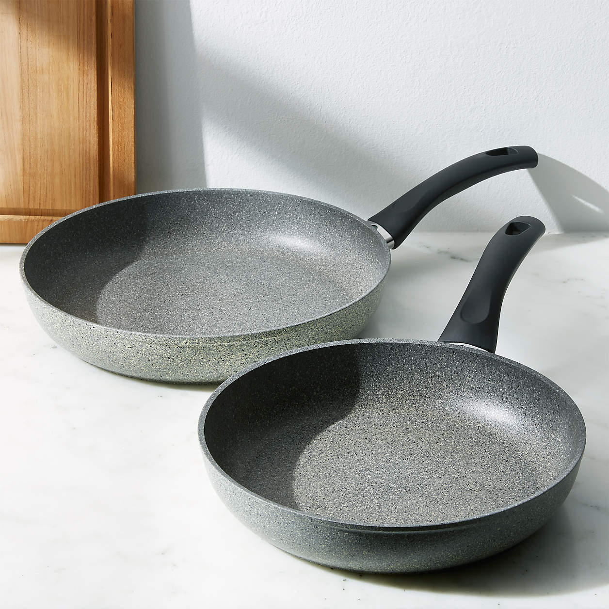 Ballarini Parma Fry Pans, Set of 2 + Reviews Crate and Barrel