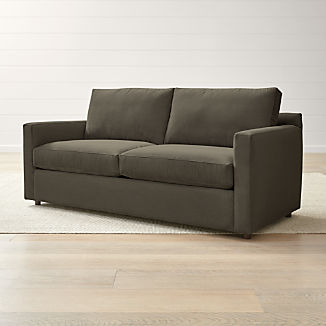 Convertible Sofa Beds Crate And Barrel Barrett Queen Sleeper