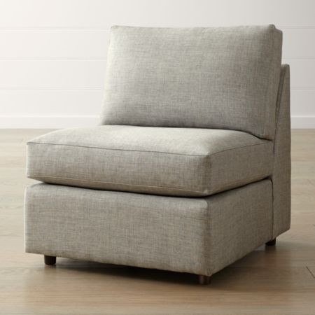 Barrett Armless Chair Crate And Barrel